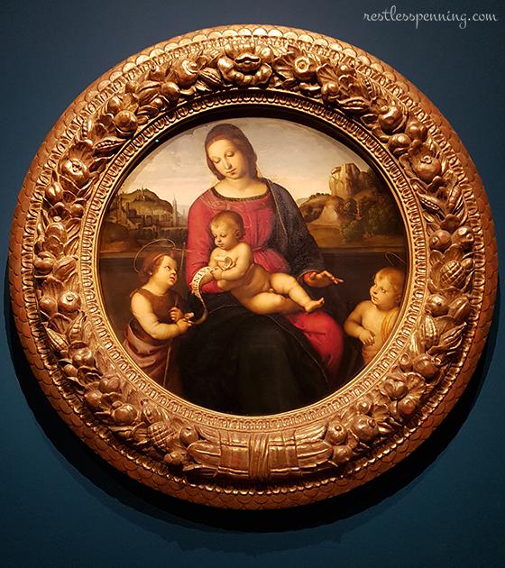 The Terranuova Madonna, painting by Raphael